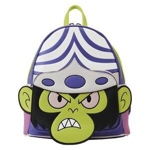 Loungefly Cartoon Network Powerpuff Girls Mojo Jojo‎ Glow Cosplay Mini Backpack